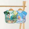 Customized Teething & Feeding Bib Waterproof Bib Adjustable Snaps Baby Bib for Boys & Girls