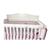 Portable Polyester Padded Teething Protector Cover Wrap Crib Side Infant Baby Bumper Crib