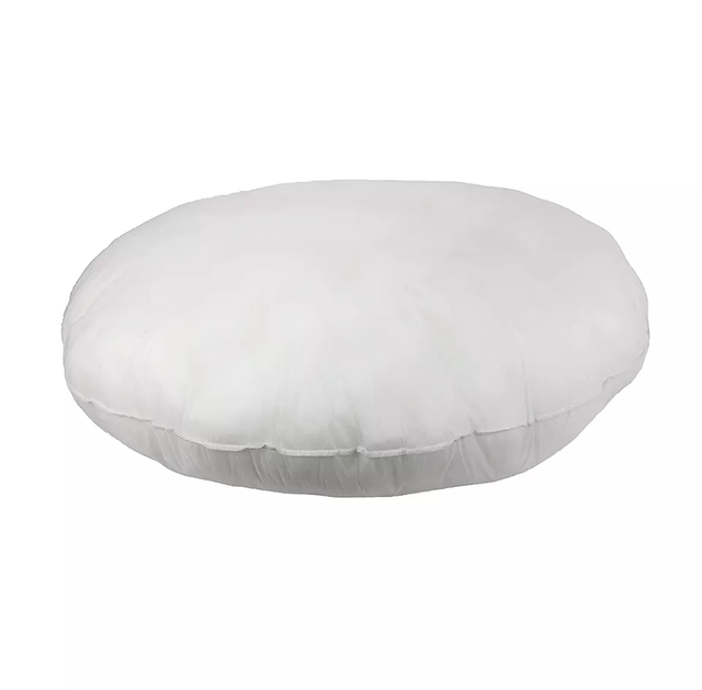 Wholesale White Cotton Round Pillow Insert Cushion Inner Pillow Core Back Cushion For Hotel And Home