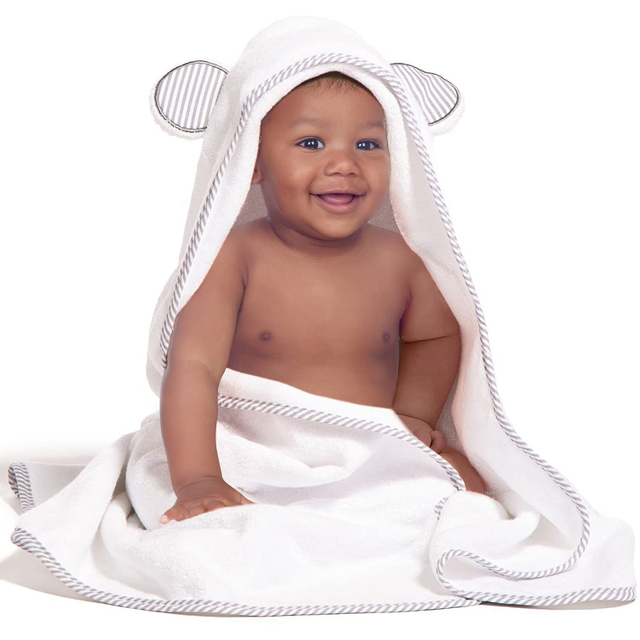 Low Price Guaranteed Quality Wholesale Animal Hooded Cotton Baby Bath Robe