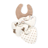 Wholesale 6-Layer Organic Cotton Baby Bibs Quick-Dry Drool Bibs for Newborn & Toddler 