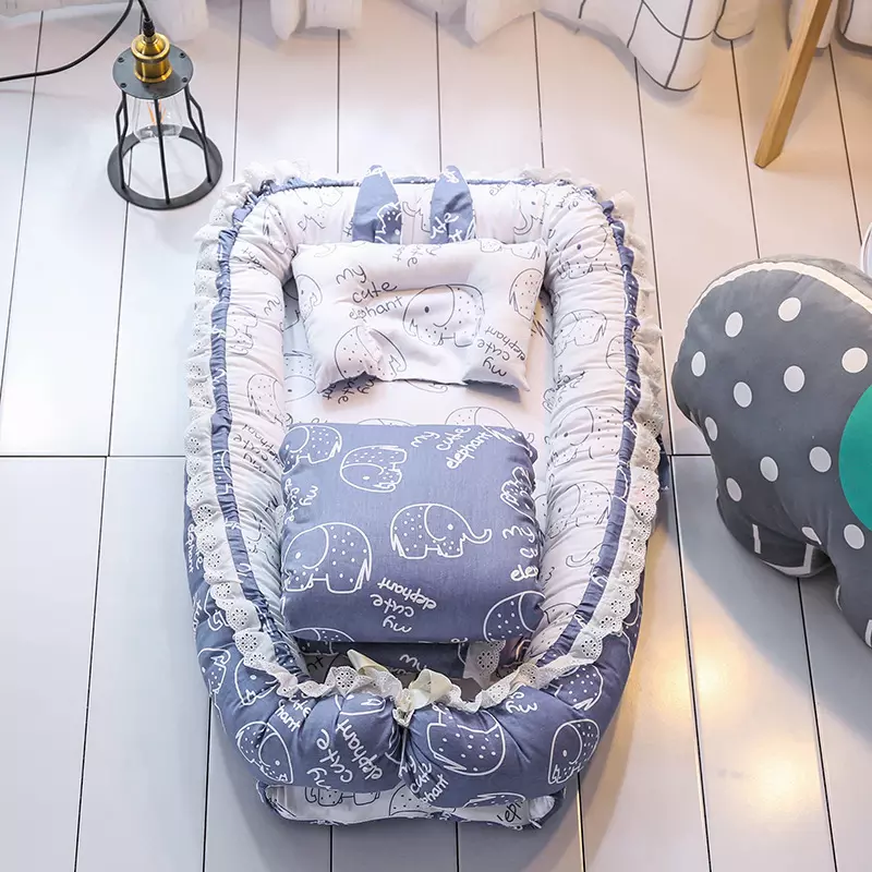 Accept Customized Logo Eco-friendly Materials Modern Co Sleeper Baby Nest Newborn Bed Carry