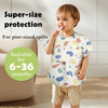 Wholesale Baby Waterproof Bibs with Customized Printing Patterns